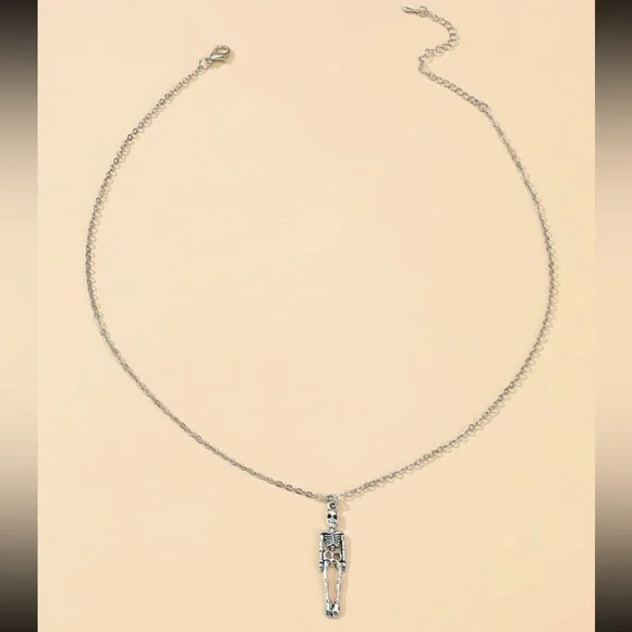 Skeleton chain necklace - Picture 3 of 3